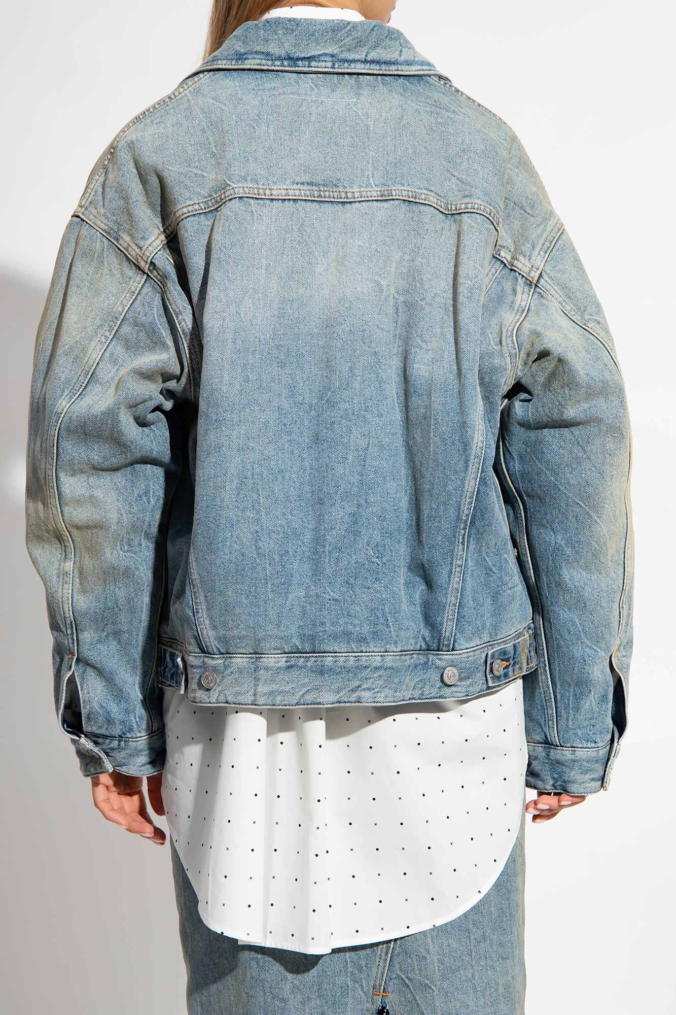 Maison margiela oversized denim on sale jacket